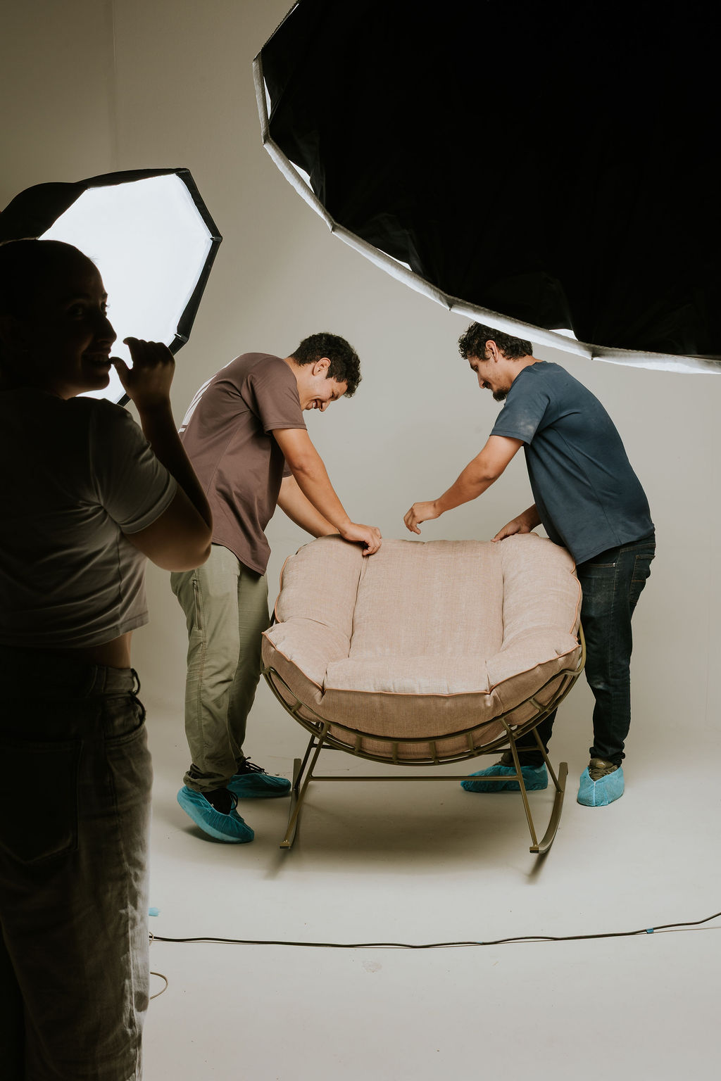 Producción fotográfica — detrás de escena
